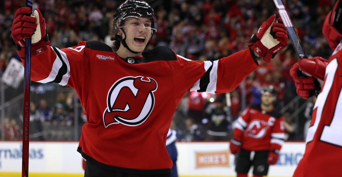 Luke Hughes Signs 7-Year Extension With New Jersey Devils