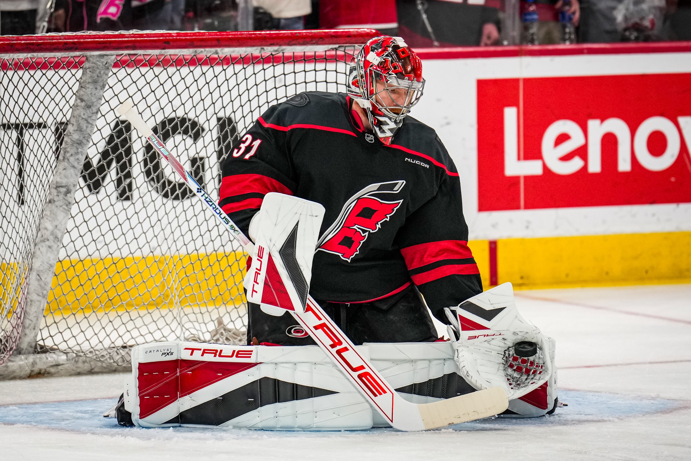 The Hurricanes are looking to rely more on netminder Frederik Andersen as they pursue a Stanley Cup this season.