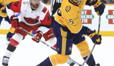 Predators 3, Hurricanes 2 - OT