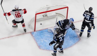 New Jersey Devils Goal Breakdown: Connor Brown Redirects Arseny Gritsyuk’s Feed — Devils Place Dadonov on IR, Recall Halonen