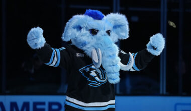 Utah Mammoth Debut New Mascot, Tusky, And He's A Bit Less Mr. Snuffleupagus-y Than Expected