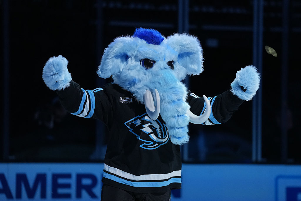 Utah Mammoth Debut New Mascot, Tusky, And He's A Bit Less Mr. Snuffleupagus-y Than Expected
