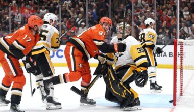 Penguins/Ducks Recap: Pens fall after late Anaheim power play goal
