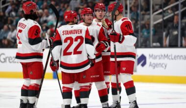 Carolina look to stay hot against the Los Angeles Kings in a weekend showdown