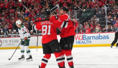 Arseny Gritsyuk Scores First Career Goal As New Jersey Devils Defeat Minnesota Wild, 4-1