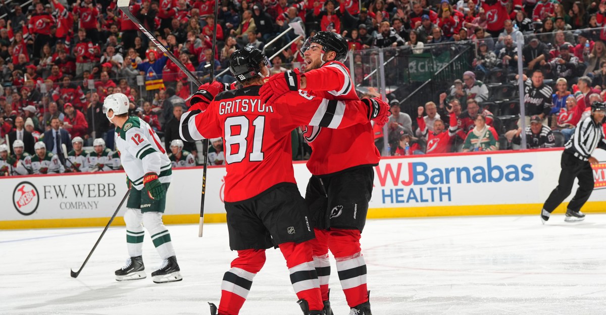 Arseny Gritsyuk Scores First Career Goal As New Jersey Devils Defeat Minnesota Wild, 4-1