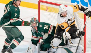 Penguins/Wild Recap: Pens close out October with 4-1 victory
