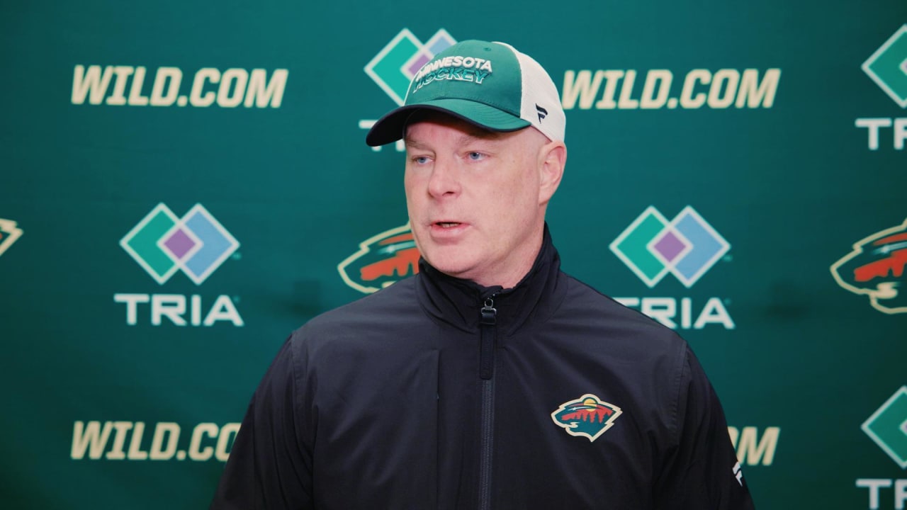 Hynes at Practice 10/31 | Minnesota Wild