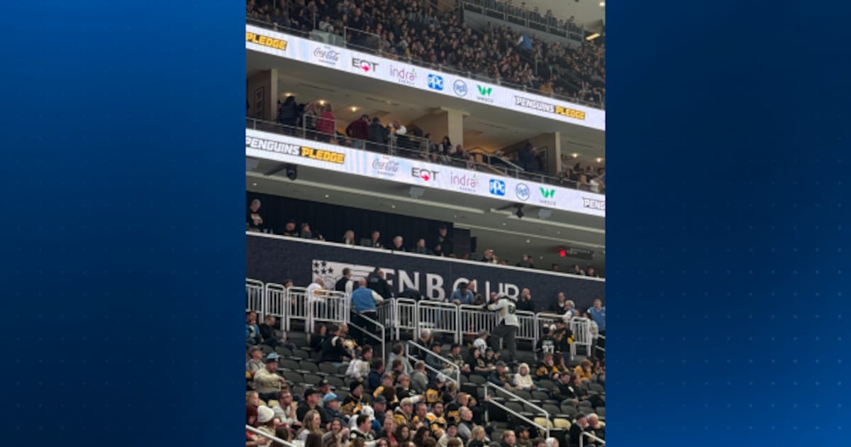 Man falls from upper deck of PPG Paints Arena, sustains ‘life-threatening’ injuries