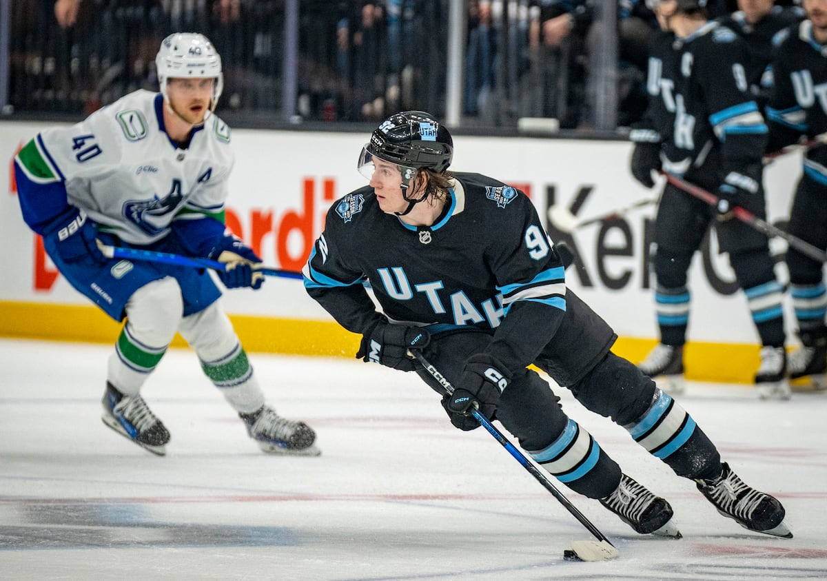 What’s next for Logan Cooley and the Utah Mammoth after a rejected $77 million offer?