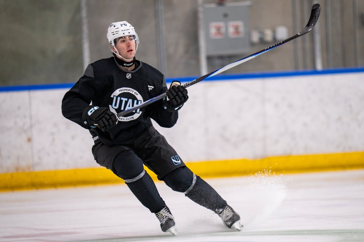 Dmitri Simashev makes Utah Mammoth opening night roster after standout preseason