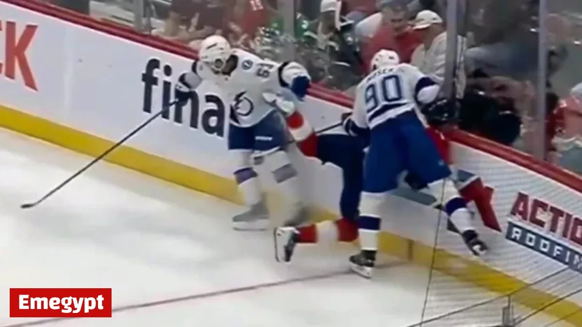 Swiss Player at Center of Chaos as NHL Test Game Spirals Out of Control