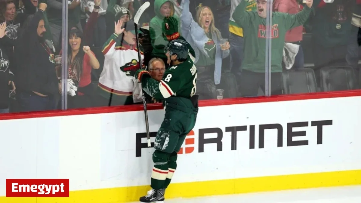 Zeev Buium Scores Debut NHL Goal in Wild’s 7-4 Defeat to Blue Jackets