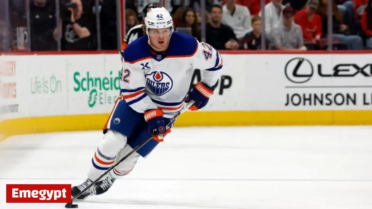 Oilers’ Kasperi Kapanen Suffers Injury During Game Against Red Wings