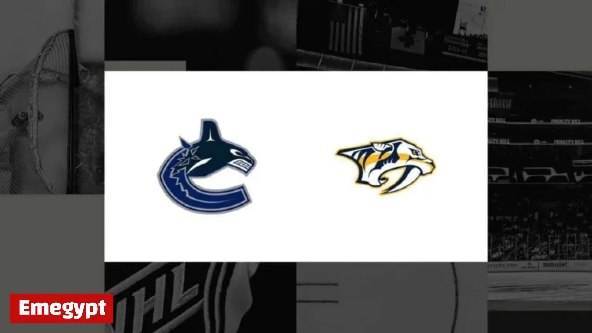 Canucks vs. Predators: TV Channels and Streaming for October 23