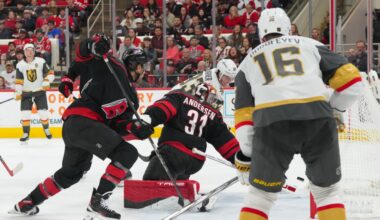 Carolina Homecoming - Golden Knights 6, Hurricanes 3