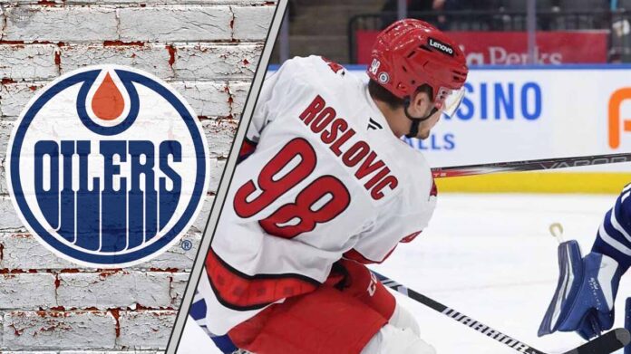 Jack Roslovic taking a shot on net and wondering why he did not sign with the Edmonton Oilers?