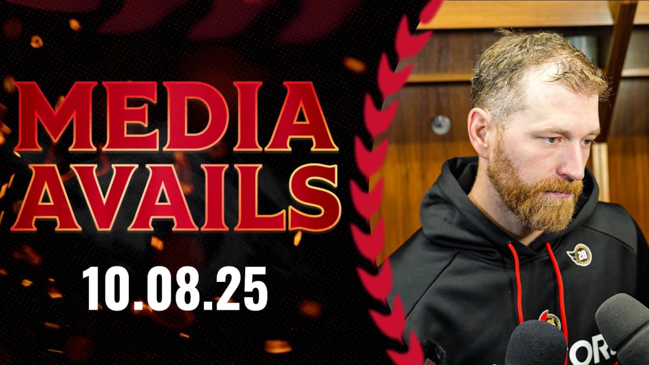 Claude Giroux Media Availability | Ottawa Senators