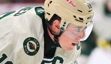 MINNESOTA WILD RECALLS FORWARD BEN JONES FROM IOWA