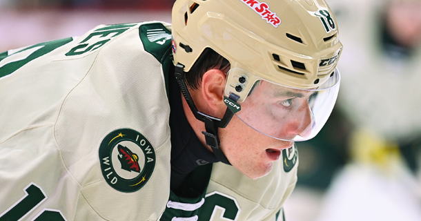MINNESOTA WILD RECALLS FORWARD BEN JONES FROM IOWA