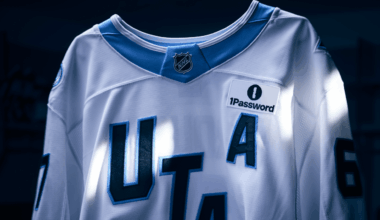 Utah Mammoth Unveil 1Password as First-Ever Away Jersey Patch Partner