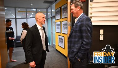 Why was Mario Lemieux at Penguins' home opener?