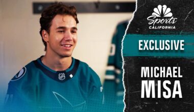 Michael Misa ‘grateful’ to finally sign pro deal with Sharks – NBC Sports Bay Area & California