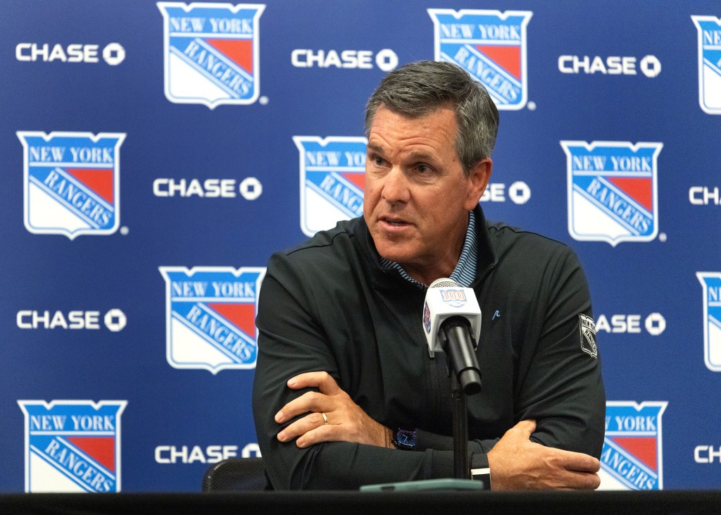 Mike Sullivan speaks to the media on Sept. 17, 2025. 