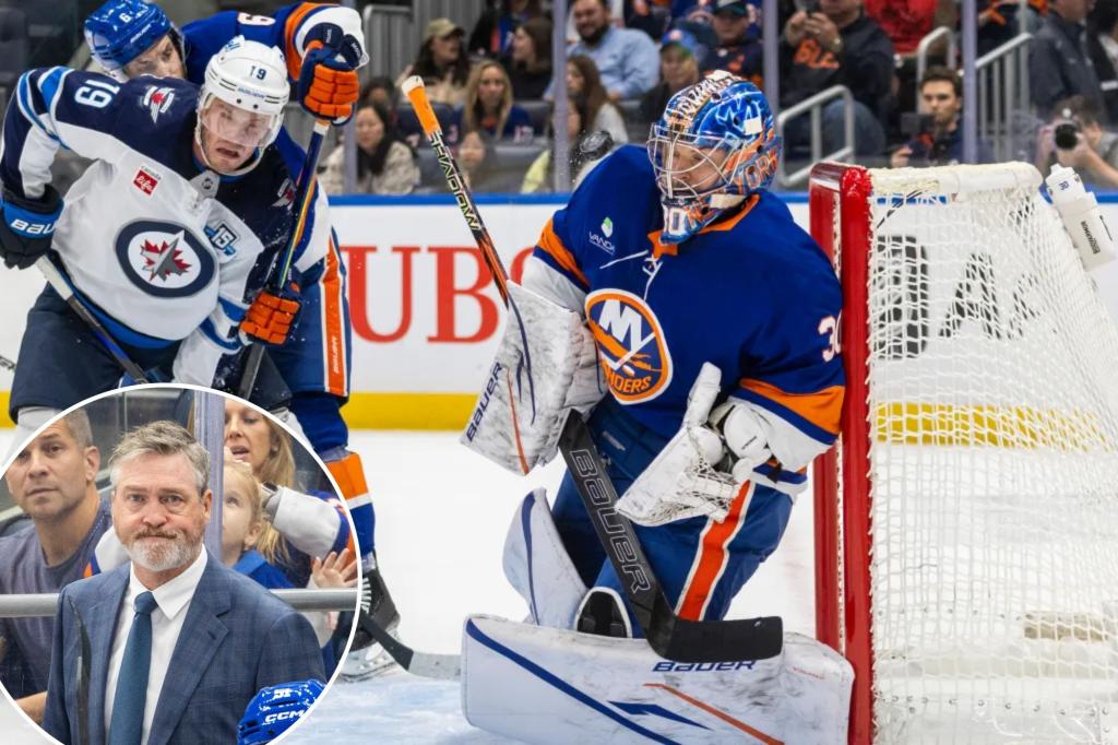 Patrick Roy backing Ilya Sorokin as early Islanders struggles mount