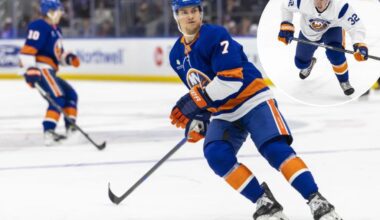 Patrick Roy making lineup change as Islanders look for first win