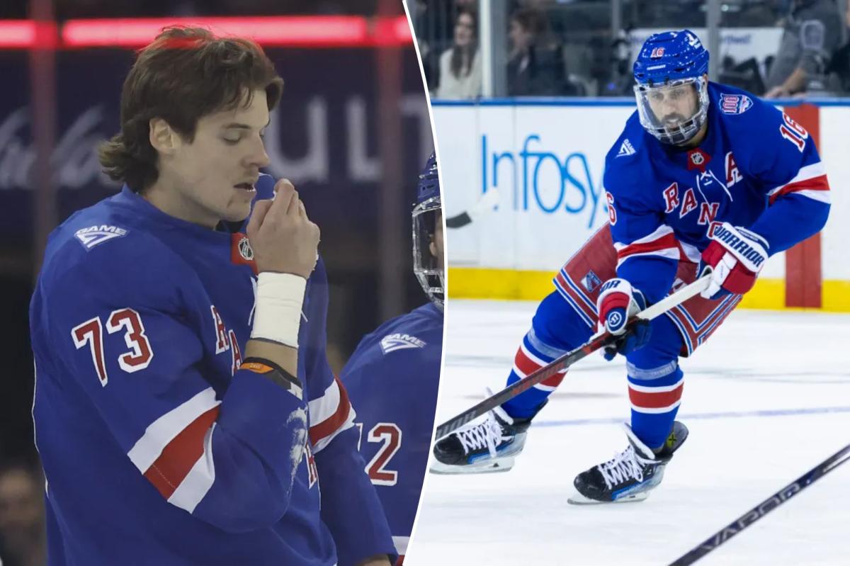 Matt Rempe, Vincent Trocheck not joining Rangers on West Coast trip