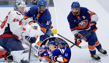 New era glow quickly fades as Islanders fall flat to Capitals in home opener