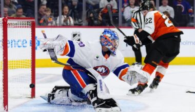 Sloppy Islanders cough up multiple leads, fall in shootout to Flyers