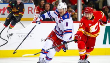 J.T. Miller's Vancouver return comes with Rangers responsibilities