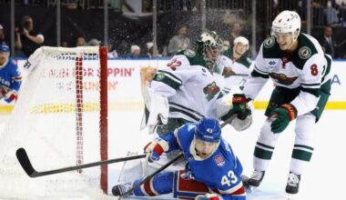 Rangers finally score at home but can't muster much else in loss to Wild