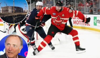 Gary Bettman concerned over arena delays ahead of NHL Olympics return