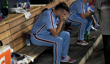 Philadelphia endures worst sports day since 1983 with Phillies, Eagles, Flyers all losing