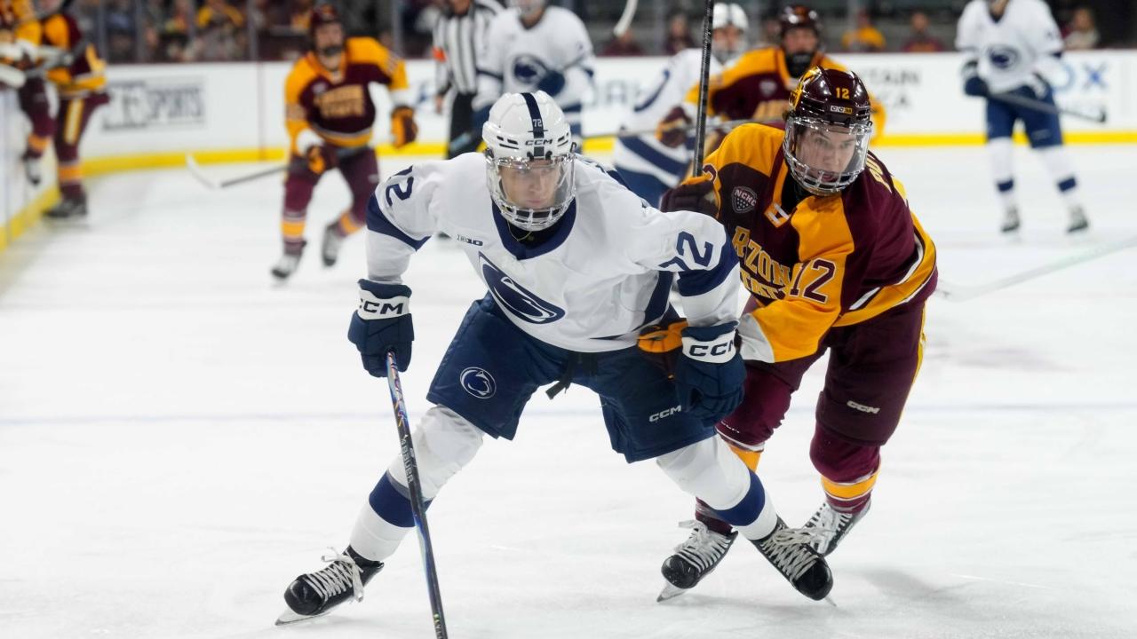 Penn State sweeps ASU, Gavin McKenna shines in NCAA debut