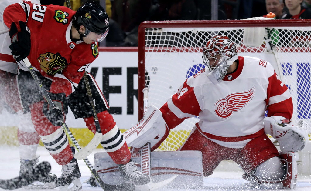 Blackhawks Fall 3-1 to Red Wings: Del Mastro Struggles, Blashill’s Neutral Zone Tactic Debuts