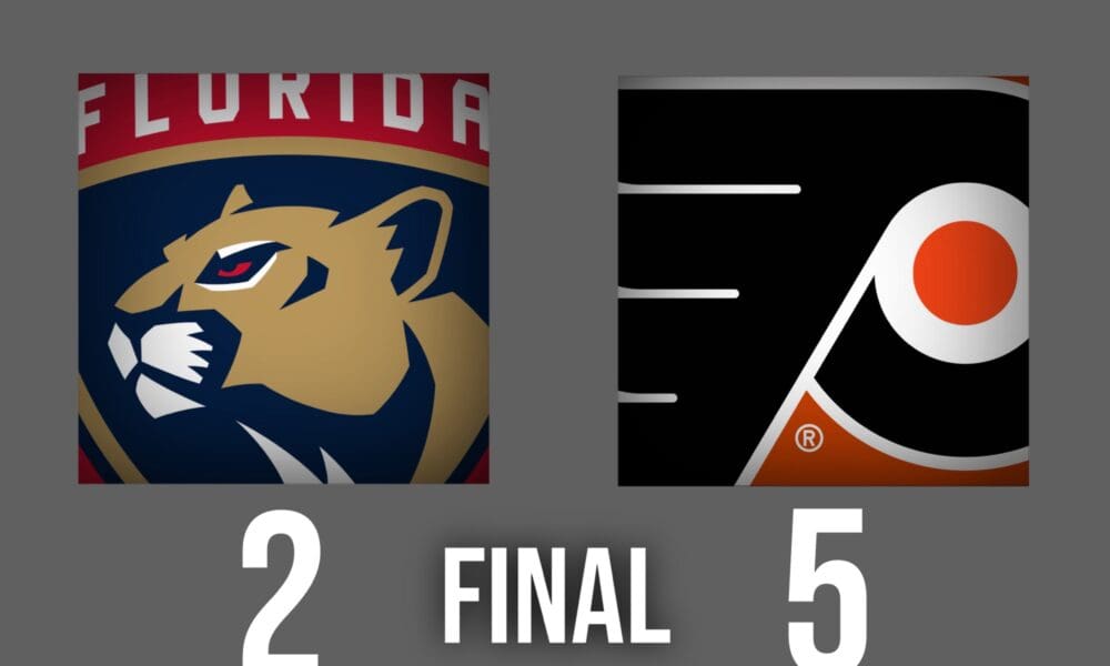 Couturier's Big Night Powers Flyers to First Win of the Season