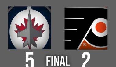 Mistakes Haunt the Flyers in 5-2 Loss to the Jets