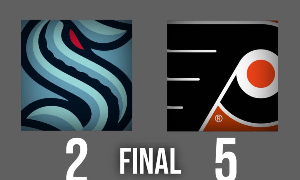 Flyers Show Fight, Dominate Seattle in 5-2 Win Monday Night