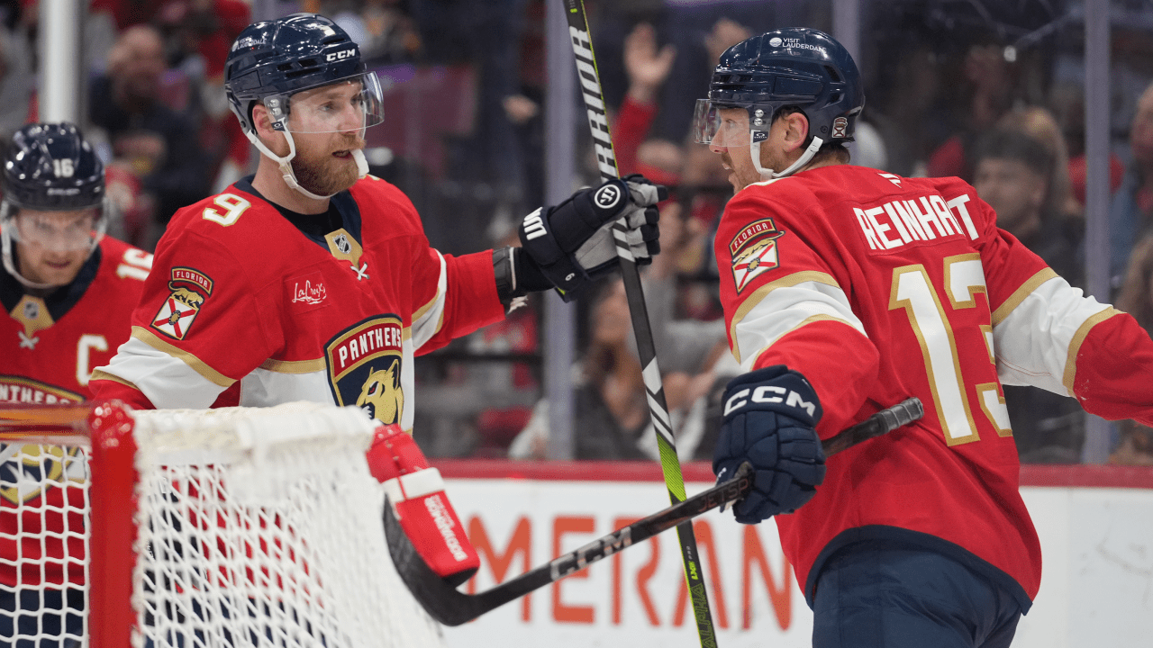 Bennett, Reinhart find home, footing with 2-time Cup champion Panthers