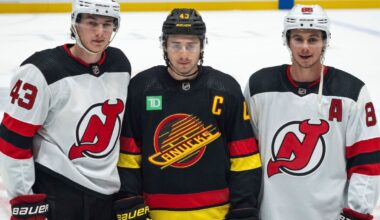 Luke Hughes would 'love' to play with both brothers on Devils