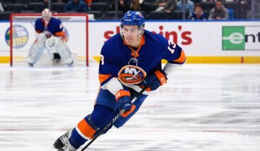 Islanders' Patrick Roy benches tardy Mathew Barzal vs. Canes