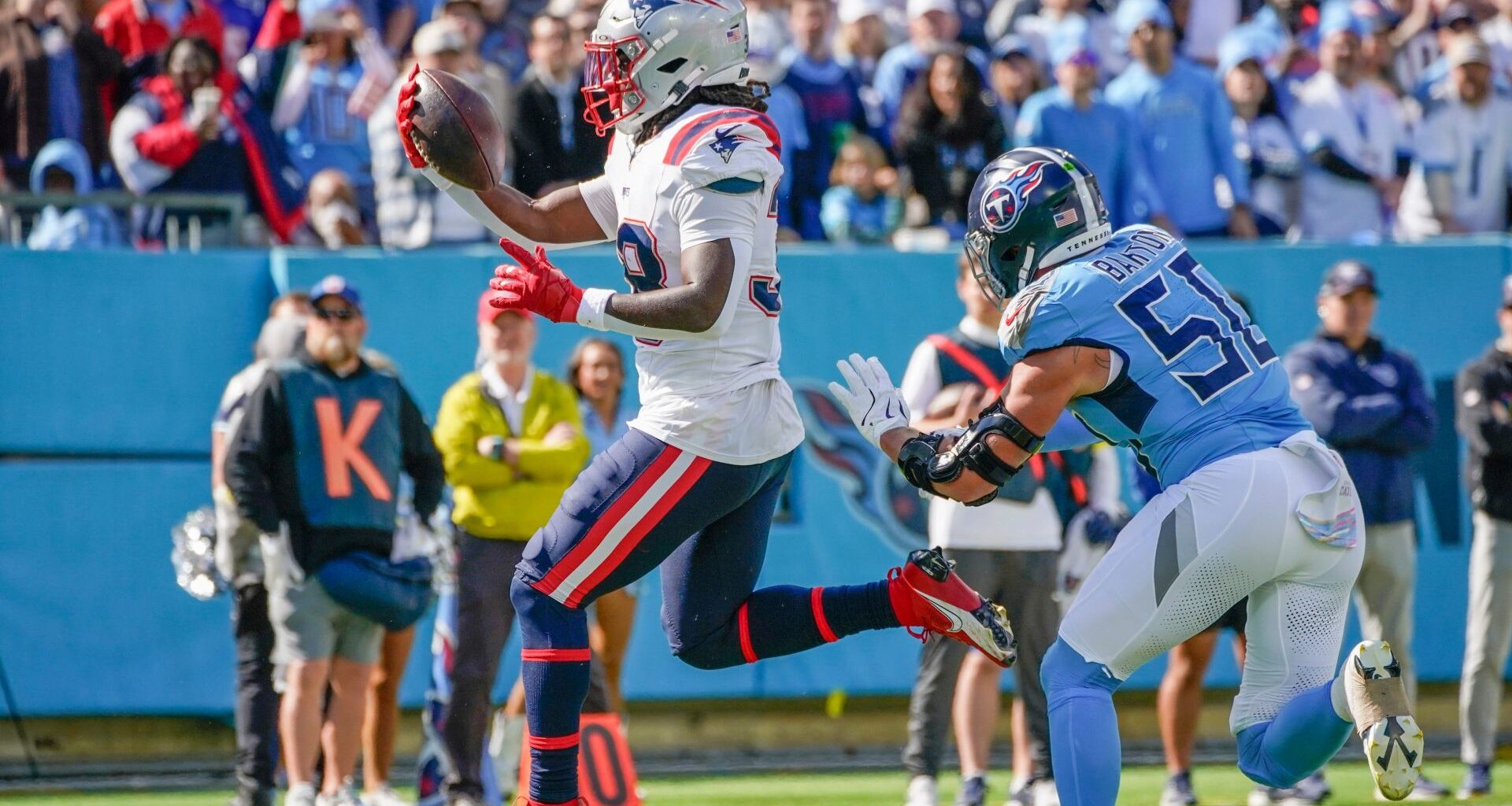 Mike Vrabel Calls Out Rhamondre Stevenson For 'Careless' Move