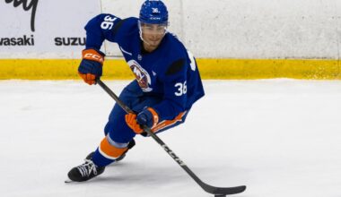 How Isaiah George is thinking about his blocked Islanders path