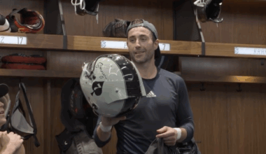 Sonny Hayes F1 helmet replica for the Seattle Kraken NHL team