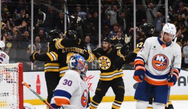 Islanders let another two-goal lead slip away in frustrating loss to Bruins
