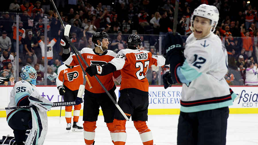 Seattle Kraken Philadelphia Flyers...